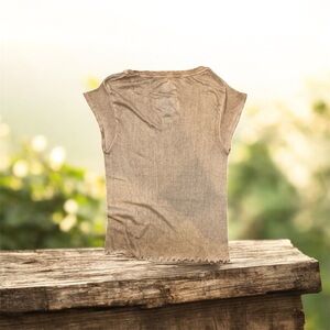 Free People Textured Tan Top